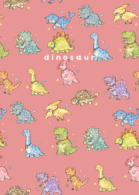My beloved Dinosaurs01 light pink
