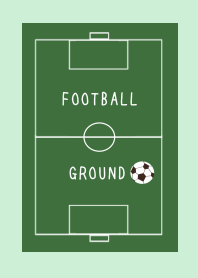 FOOTBALL GROUND-LIGHT MINT GREEN