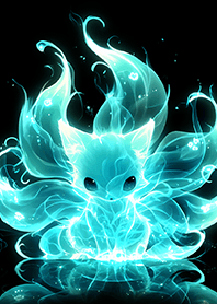 神秘藍影九尾狐王❤️