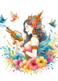 Songkran Beautiful Girl V.1