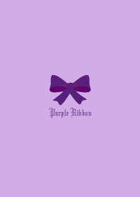 Purple ribbon.Theme.