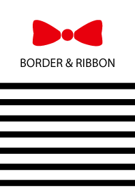 Black Border & Red Ribbon 12