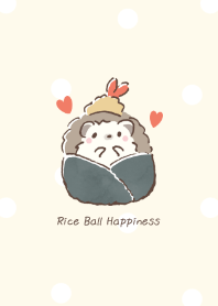 Hedgehog&Onigiri:yellow dot