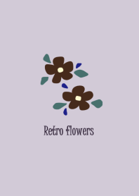Retro flower theme 3
