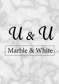 U&U-Marble&White-Initial