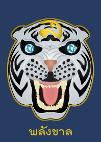 Strong of Tiger amulet (Blue)