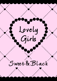 Heart&Girly - Baby Strawberry Pink&Black