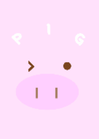 face animal ぶた