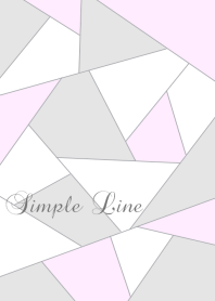 Simple gray&pink