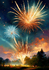Beautiful Fireworks Theme#697