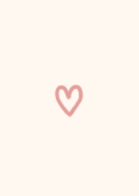 HEART / MILK PINK