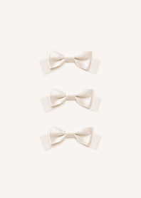 Ribbon ribbon ribbon - PEARL WHITE