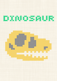 Cross Stitch Dinosaur