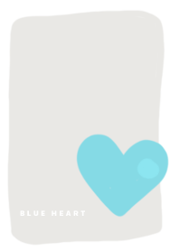 The Heart blue