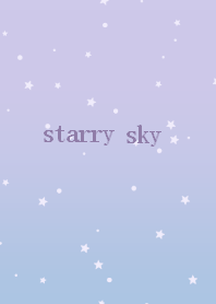 starry sky (purple gradation02)