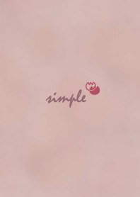 Tulips watercolor'Dullness Pink'