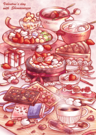 シマエナガとバレンタイン