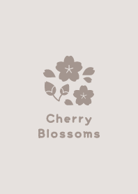 Cherry Blossoms9.Beige.