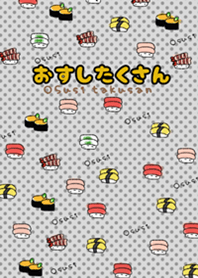 A lot of sushi