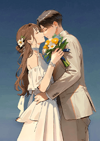 絕美情人節-天空的戀人1.1 深藍色