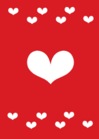 simple heart (red)