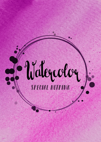 water color_special hotpink
