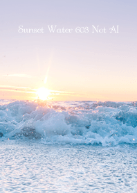 Sunset Water 603 Not AI