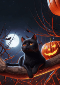 Cute Fat Cat Halloween n.24