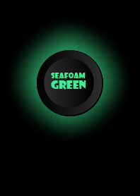 SeaFoam Green Button In Black V.2