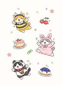 Neko gang cosplay cute animals 1 (Pp)