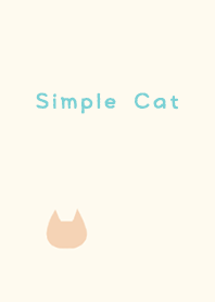 simple cat*apricot-orange