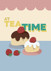 at teatime