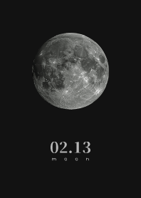 Moon - February 13th - Black