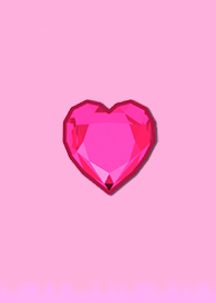 Simple Diamond Heart 104
