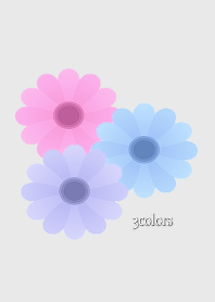 3colors flower bouquet