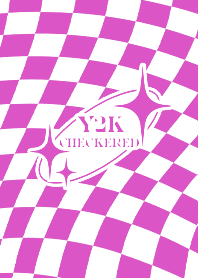Y2K CHECKERED 04  - PURPLE 3