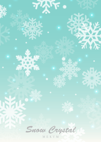 Snow Crystal -EMERALD GREEN-