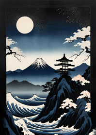 Ukiyo-e Mountains, Seas F19Bb8