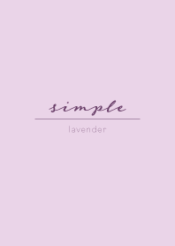 simple_lavender purple