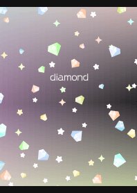 diamond in the aurora on black JP
