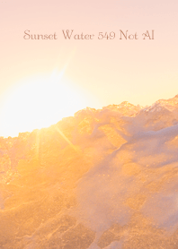 Sunset Water 549 Not AI
