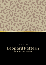 Leopard Pattern-BROWN BEIGE Version 2-