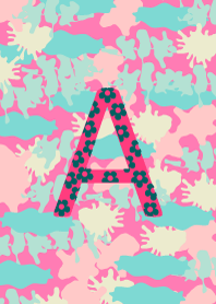 Camouflage initials ~ A ~