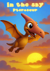 In the Sky : Pterosaurs