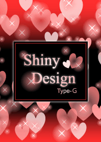 Shiny Design Type-G Red Heart