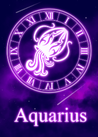 Aquarius Purple Time World