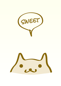 귀여운 고양이 간단한 테마