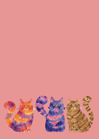 Amusing Cats02 light pink