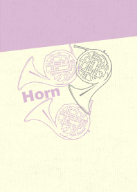horn 3clr Pale lilac