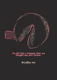 Fortune Cookie (Kawaii Neon-Pink)